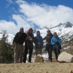 Reid Pipp in the Mountains with family