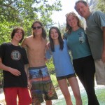 Reid Pipp and family 2012