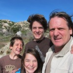 Pipp Family in Anza Borego desert