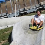 Reid Pipp on Luge near Big Bear